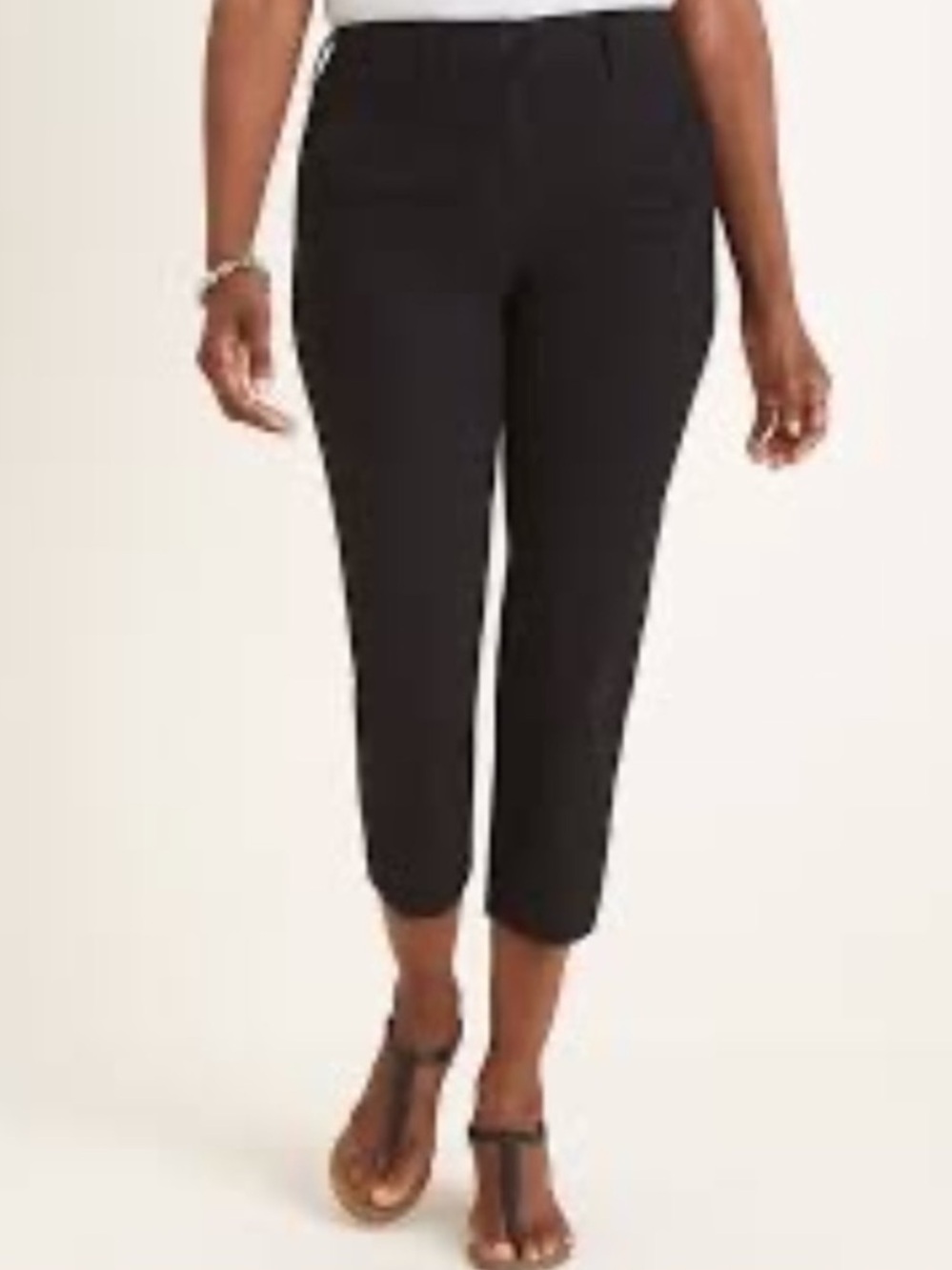 NWT Chico’s Straight Leg Capri Pant